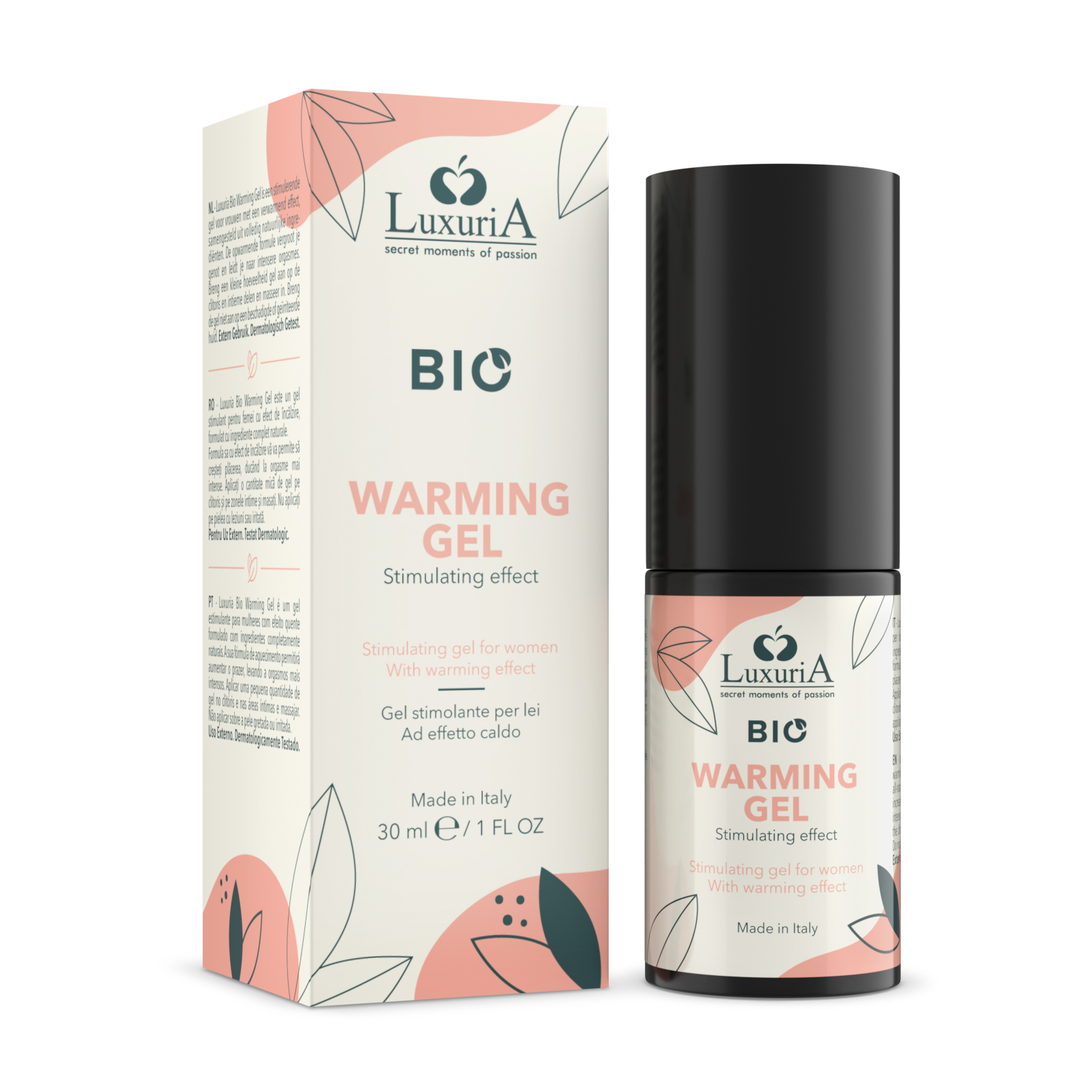 IntimateLine stimulačný gél Luxuria BIO Warming 30 ml