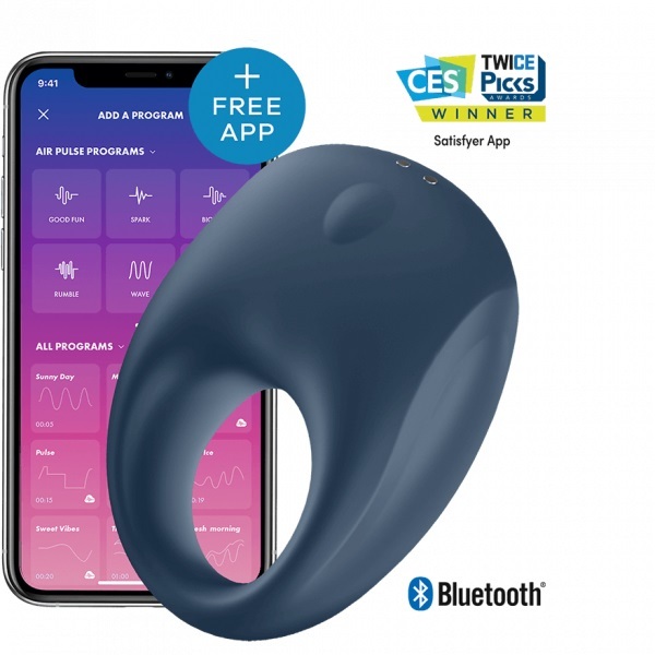 DOVELAND - Satisfyer Strong One krúžok vrátane Bluetooth a aplikácie
