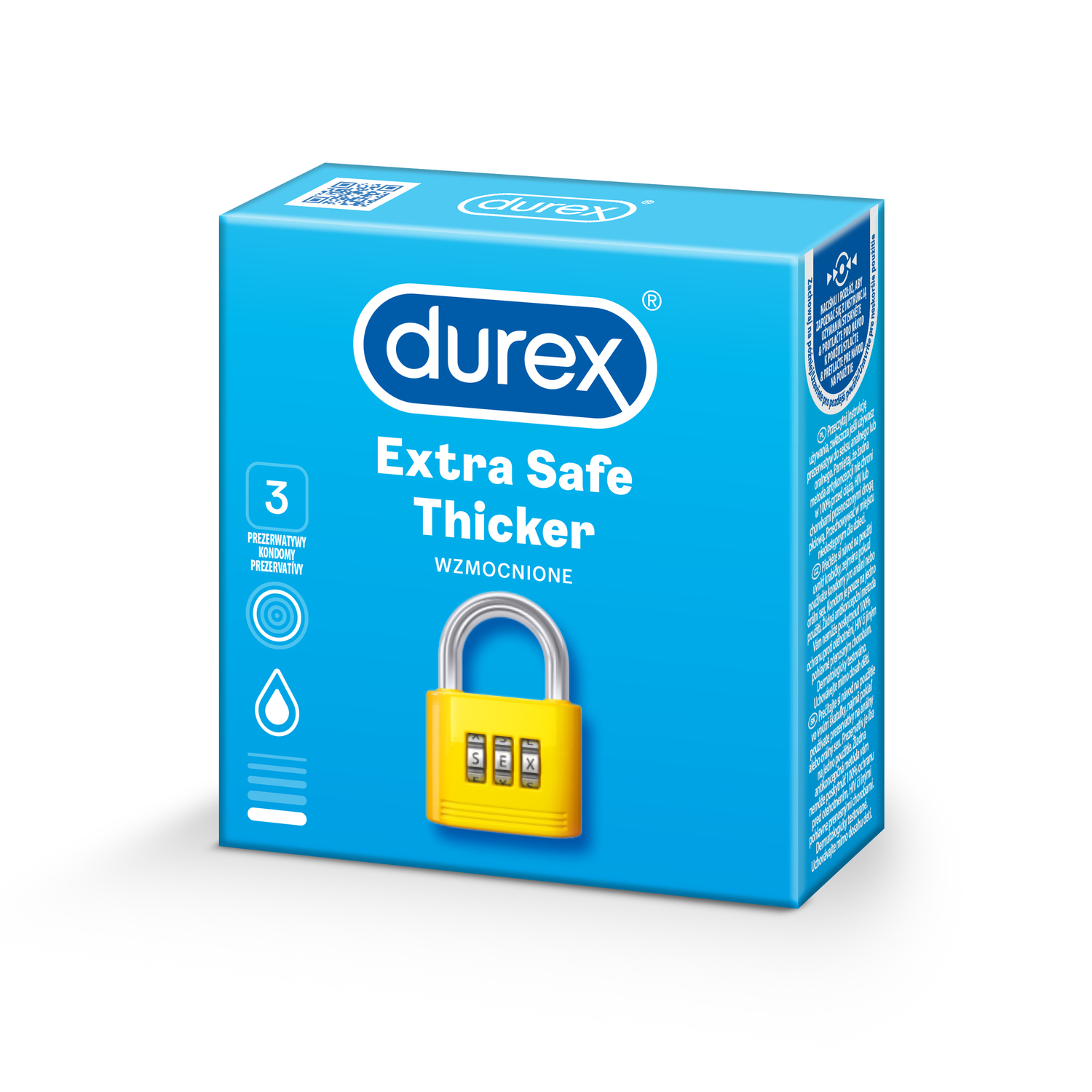 Durex Extra Safe Hrubšie 3 ks