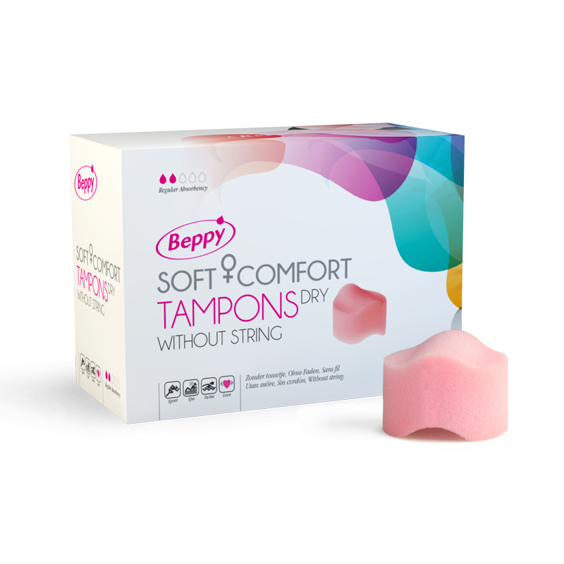 DOVELAND - Beppy Soft Comfort Tampóny Suché tampóny bez šnúrky 8 ks
